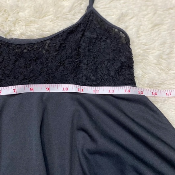 Vintage Gold Label Victoria's Secret 90s Black Nightie Chemise Size Small - Picture 5 of 8